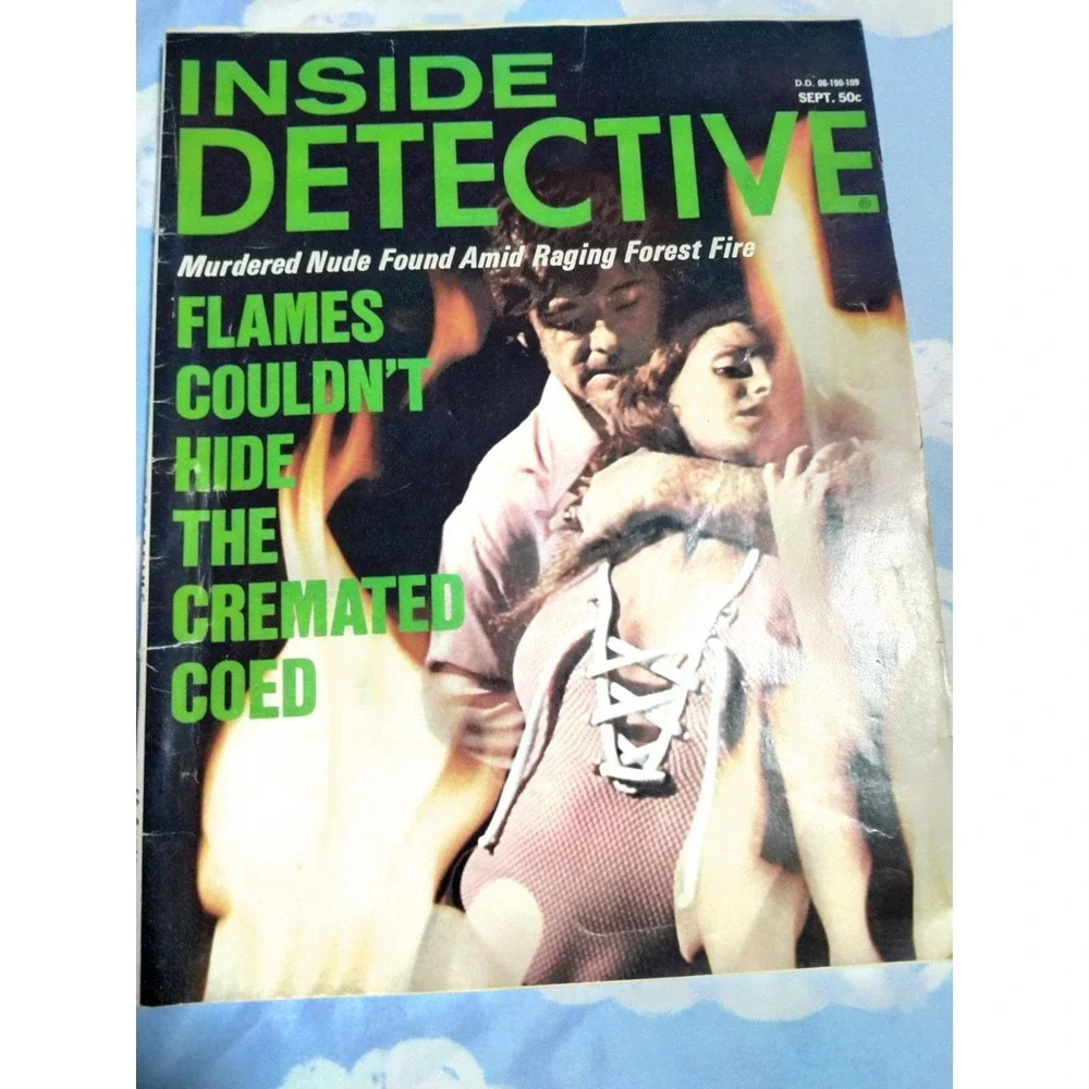 Inside Detective Vintage 1971 Crime Magazine